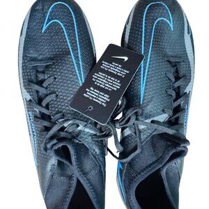 NWT Nike Phantom GX Academy Soccer Cleats Black & Blue Mens Size 9 EU 42.5